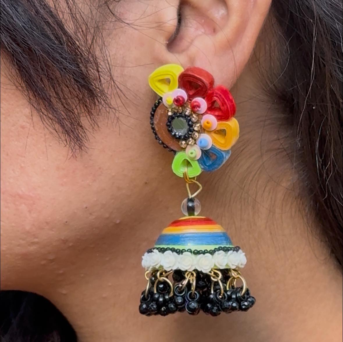 “Anokhi Rangat” Dangle Earrings