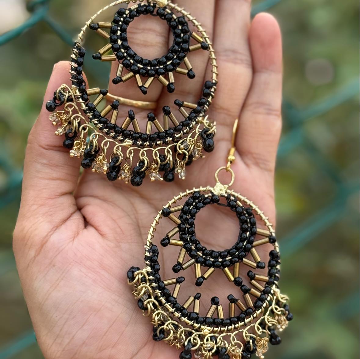 Bijli Hoops Earrings