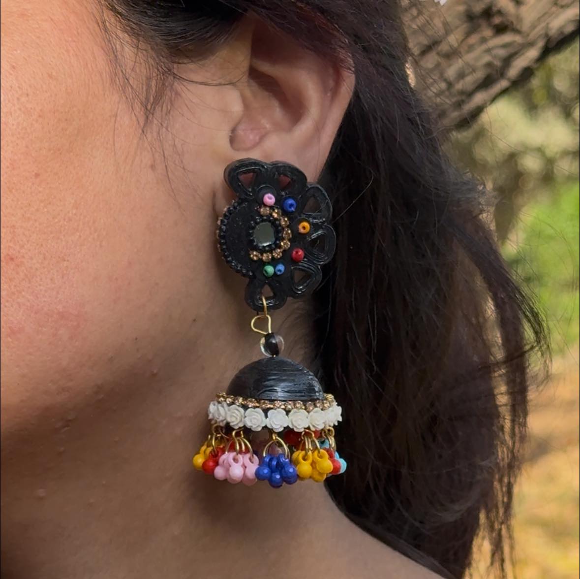 “Anokhi Rangat” Dangle Earrings