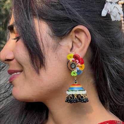 “Anokhi Rangat” Dangle Earrings