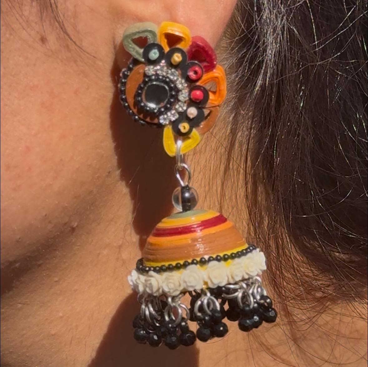 “Anokhi Rangat” Dangle Earrings
